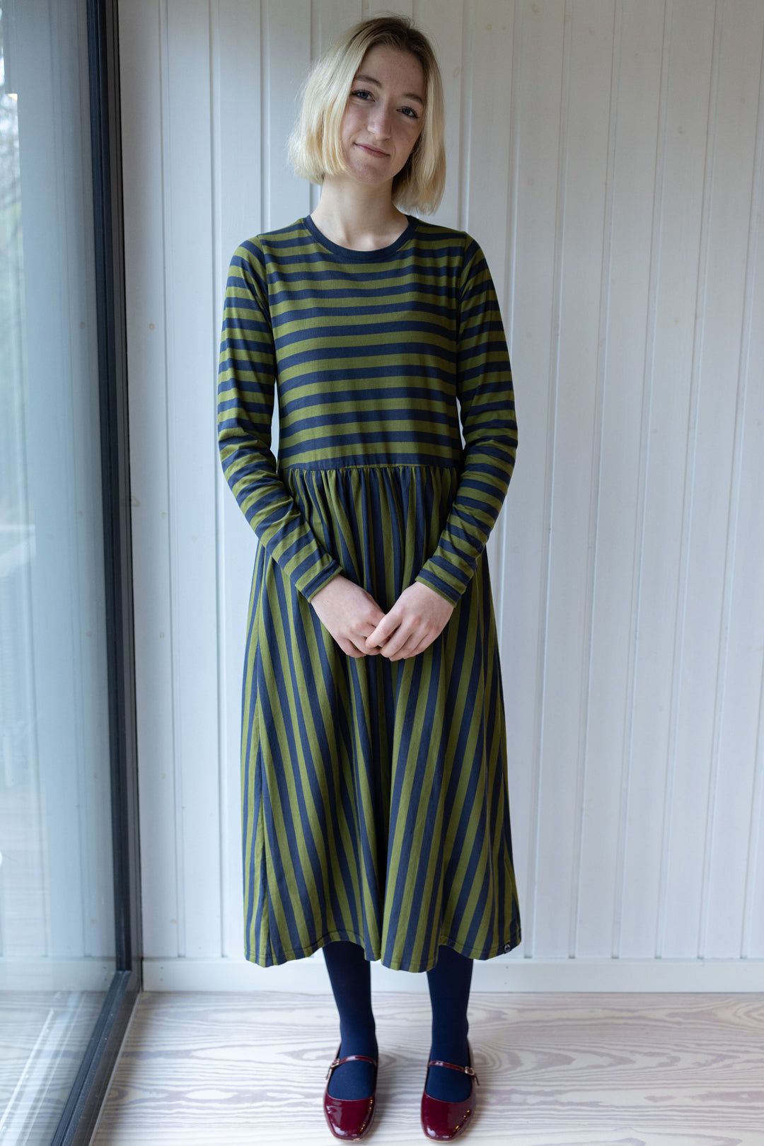 Danefæ København Danebasic Kroeyer Navy/Olive Dress