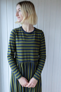 Danefæ København Danebasic Kroeyer Navy/Olive Dress