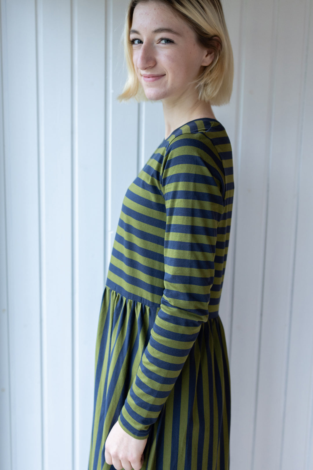 Danefæ København Danebasic Kroeyer Navy/Olive Dress