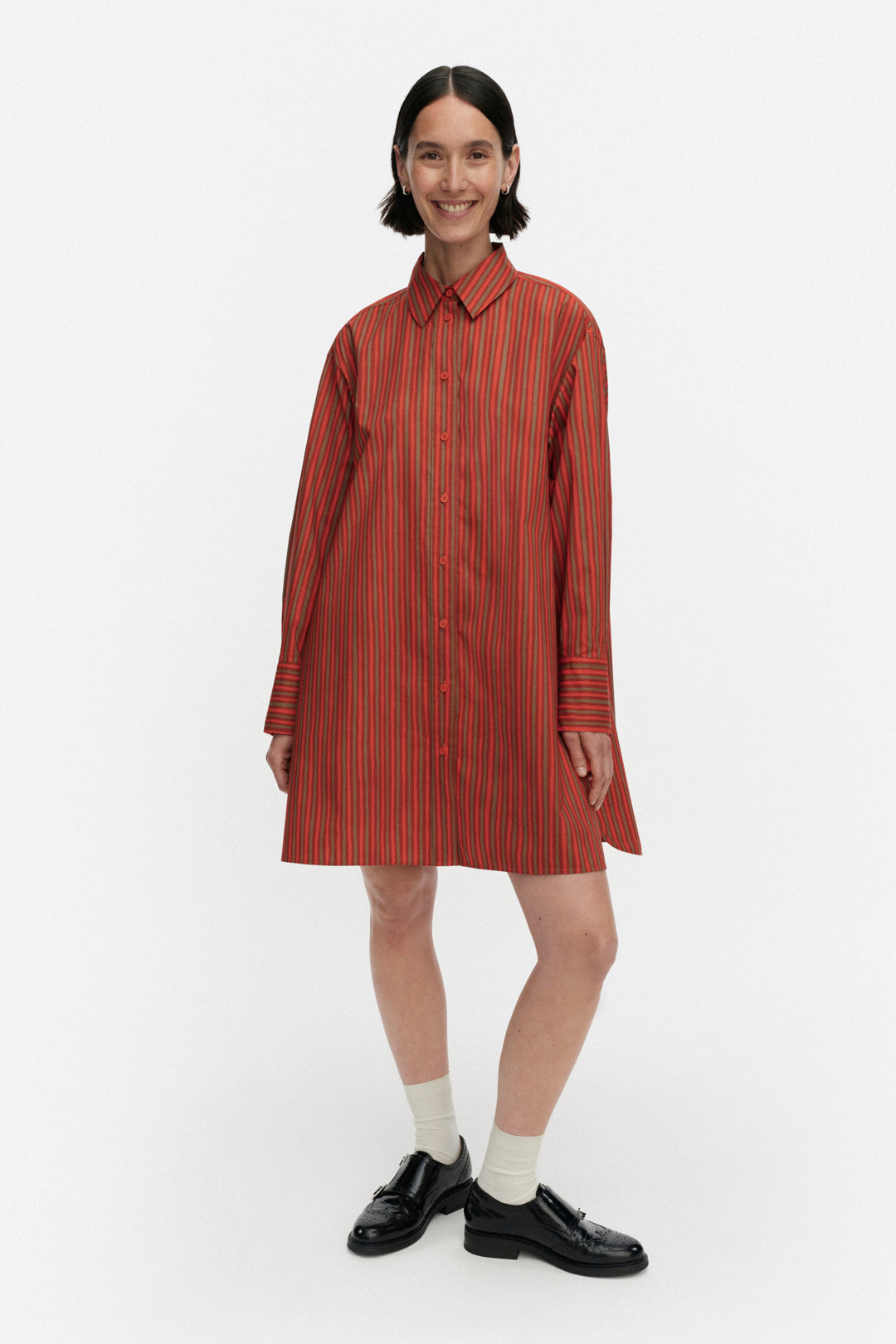 Marimekko Kuvitelma Piccolo Cotton Shirt Dress