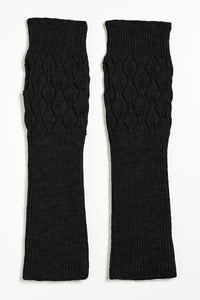 Piironki Helsinki Cashmere Mix Arm Warmers Black