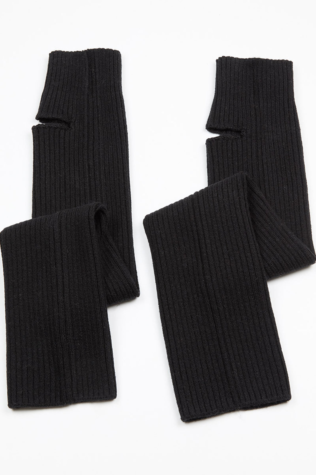 Piironki Helsinki Merino Wool Leg Warmers Black