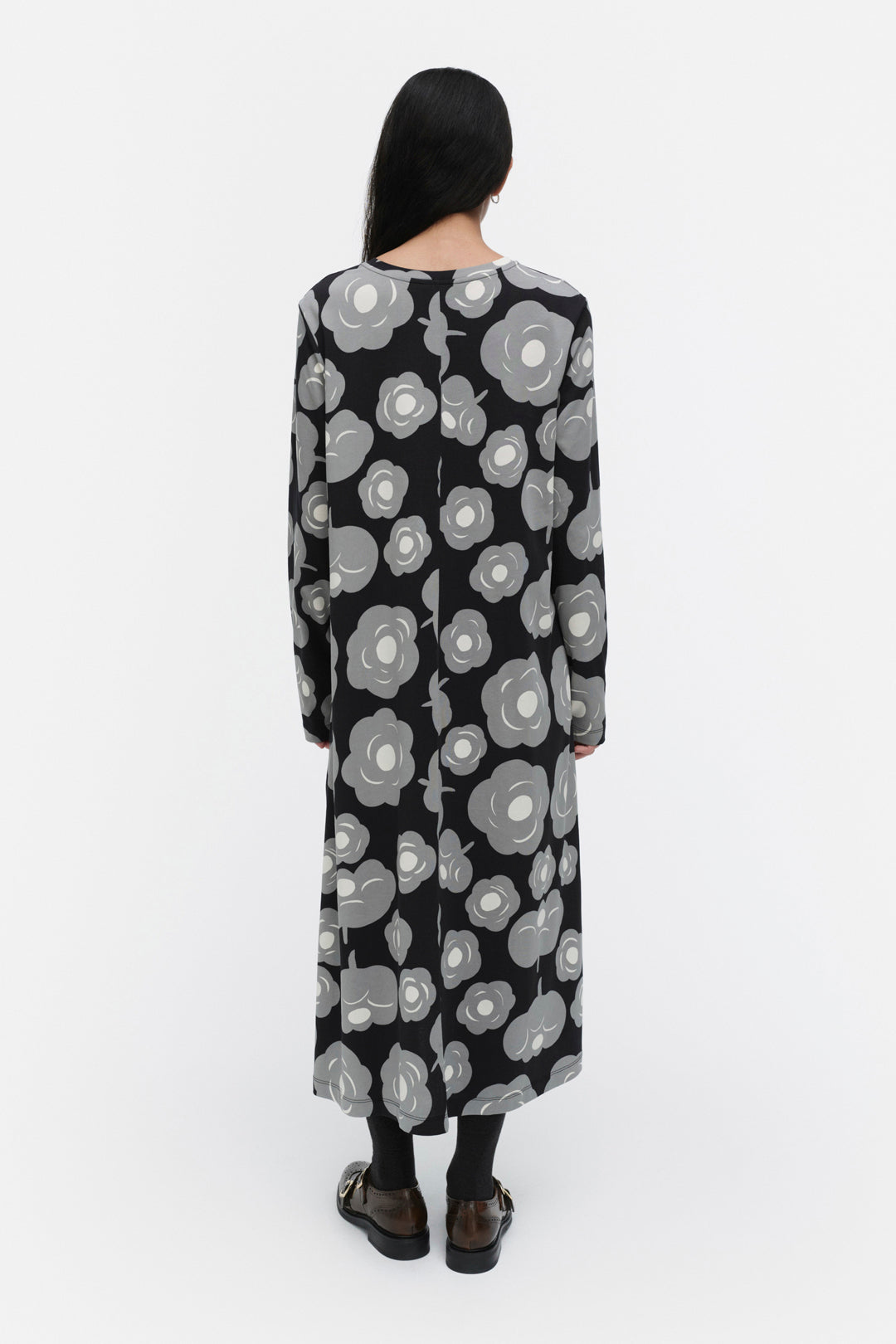 Marimekko Lehtokielo Tumma Jersey Dress – Nordic Labels