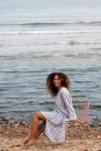 Moshi Moshi Mind Lily Shirtdress Blue