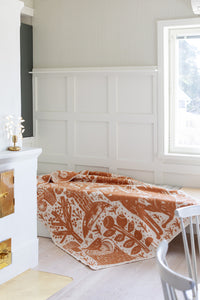 Lapuan Kankurit Metsikkö Cinnamon Wool Blanket