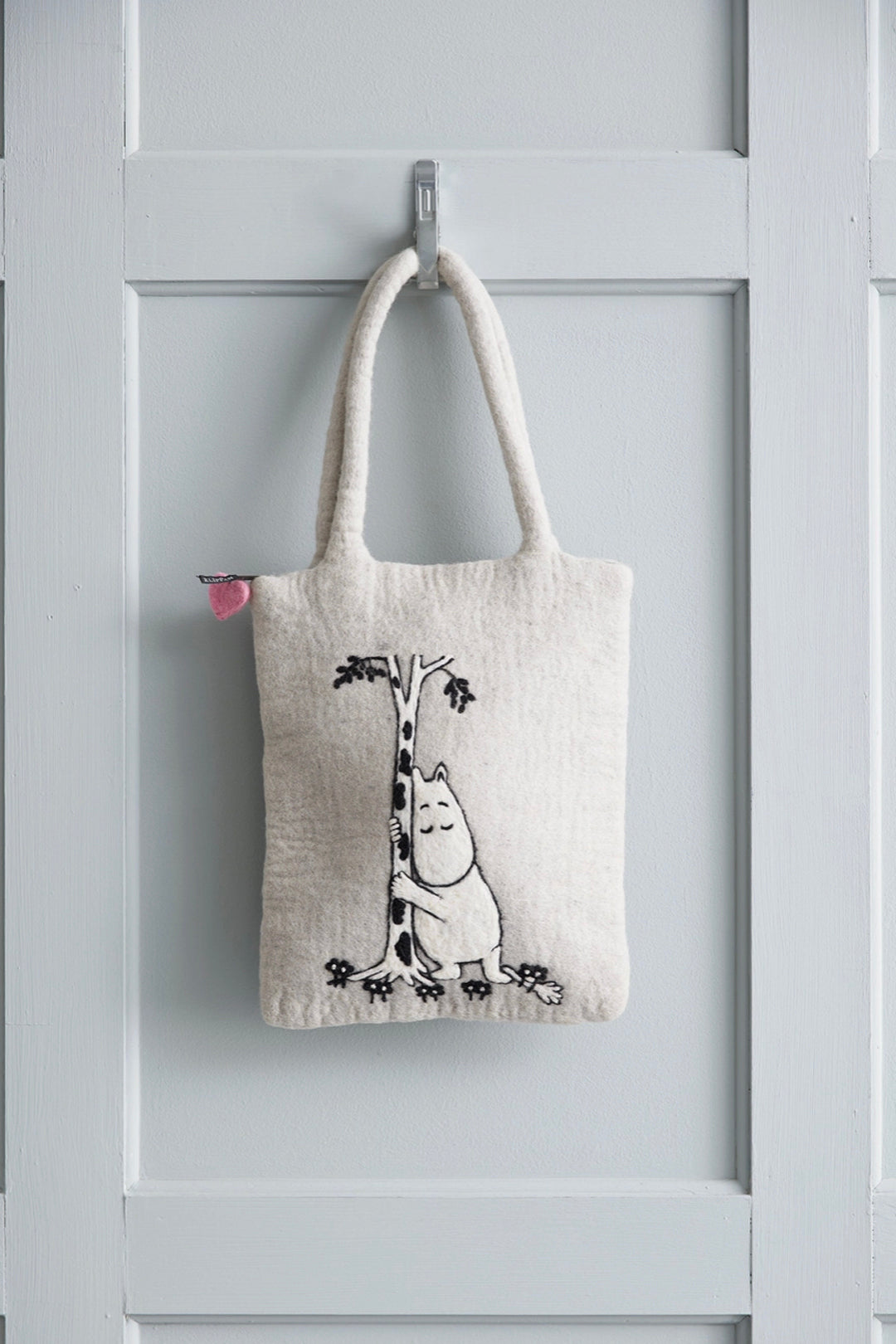 Klippan Moomin Tree Hug Wool Handbag