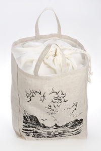 Piironki Helsinki Moomin Linen Laundry Bag
