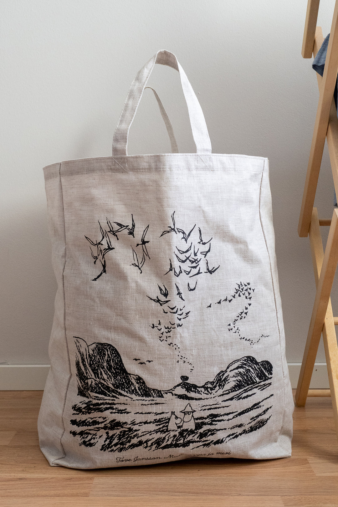 Piironki Helsinki Moomin Linen Laundry Bag