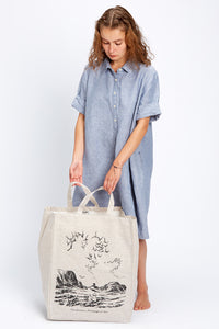Piironki Helsinki Moomin Linen Laundry Bag