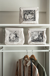 Piironki Helsinki Moomin Linen Storage Basket Kings Ruby