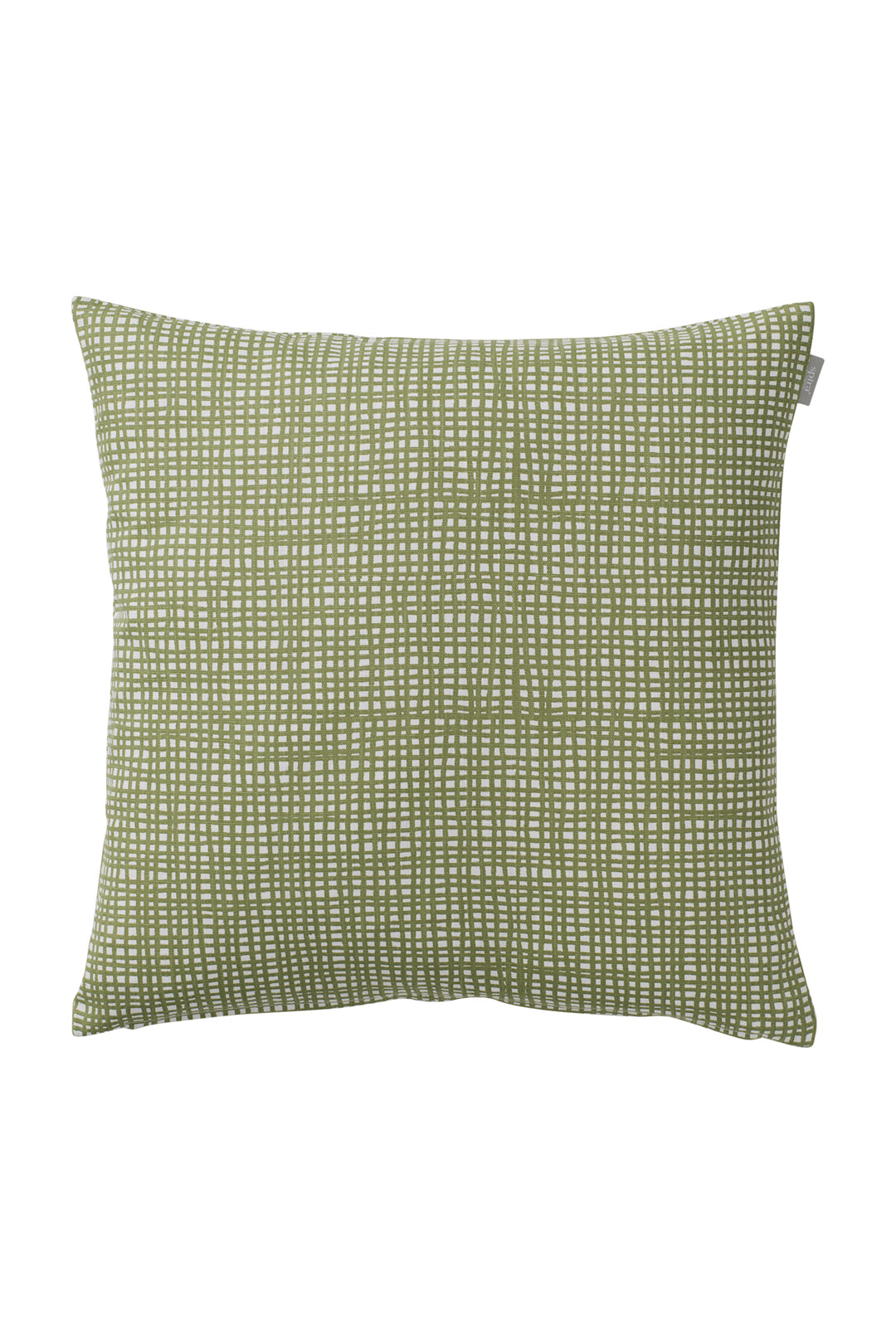 Spira of Sweden Nät Green Cushion Cover