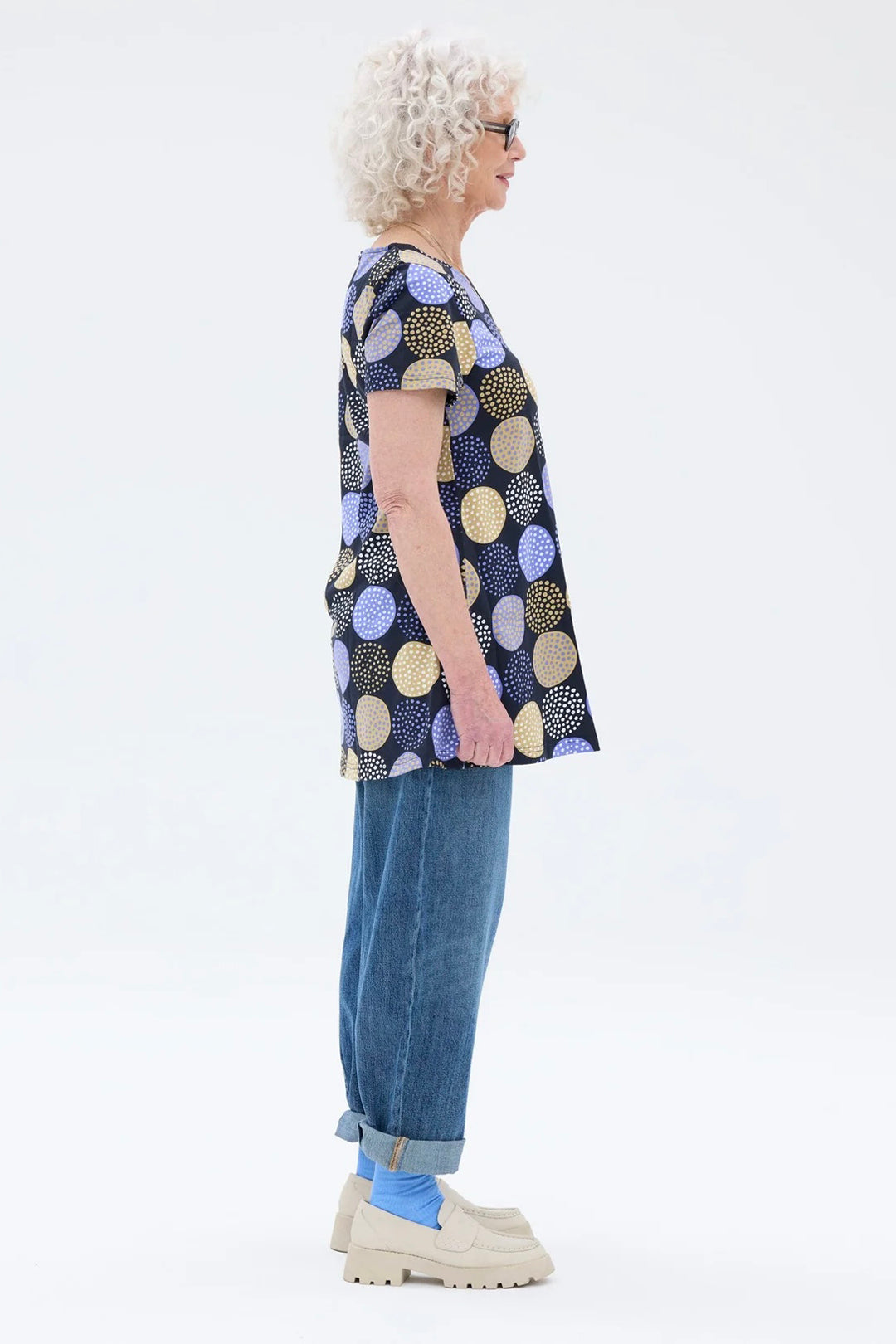 Ratia Lumipallo Black/Beige/Blue Pouta Tunic