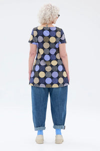 Ratia Lumipallo Black/Beige/Blue Pouta Tunic