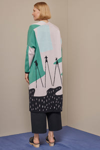 Papu Shine Women Long Cardigan