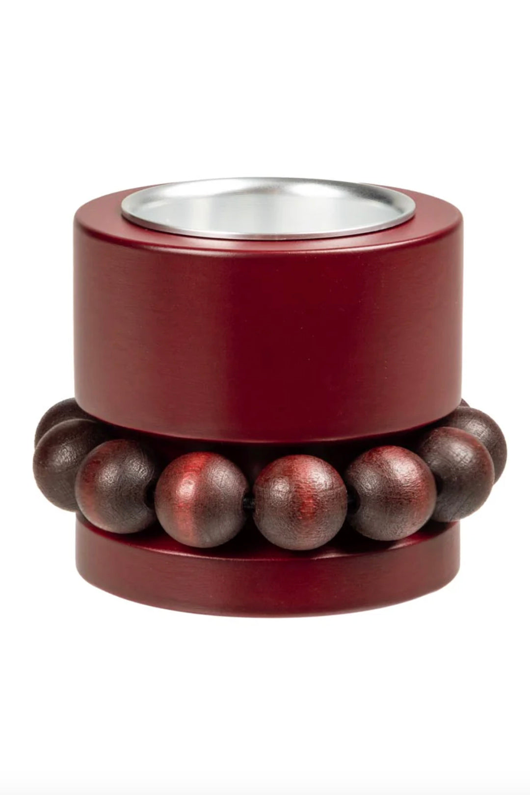 Aarikka Prinsessa Burgundy Tealight Candleholder