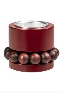 Aarikka Prinsessa Burgundy Tealight Candleholder