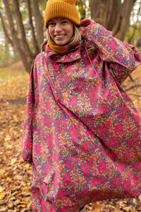 Danefæ København Danedream Pink Drops Rain Poncho