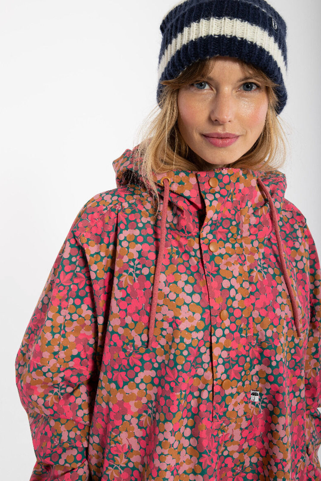 Danefæ København Danedream Pink Drops Rain Poncho