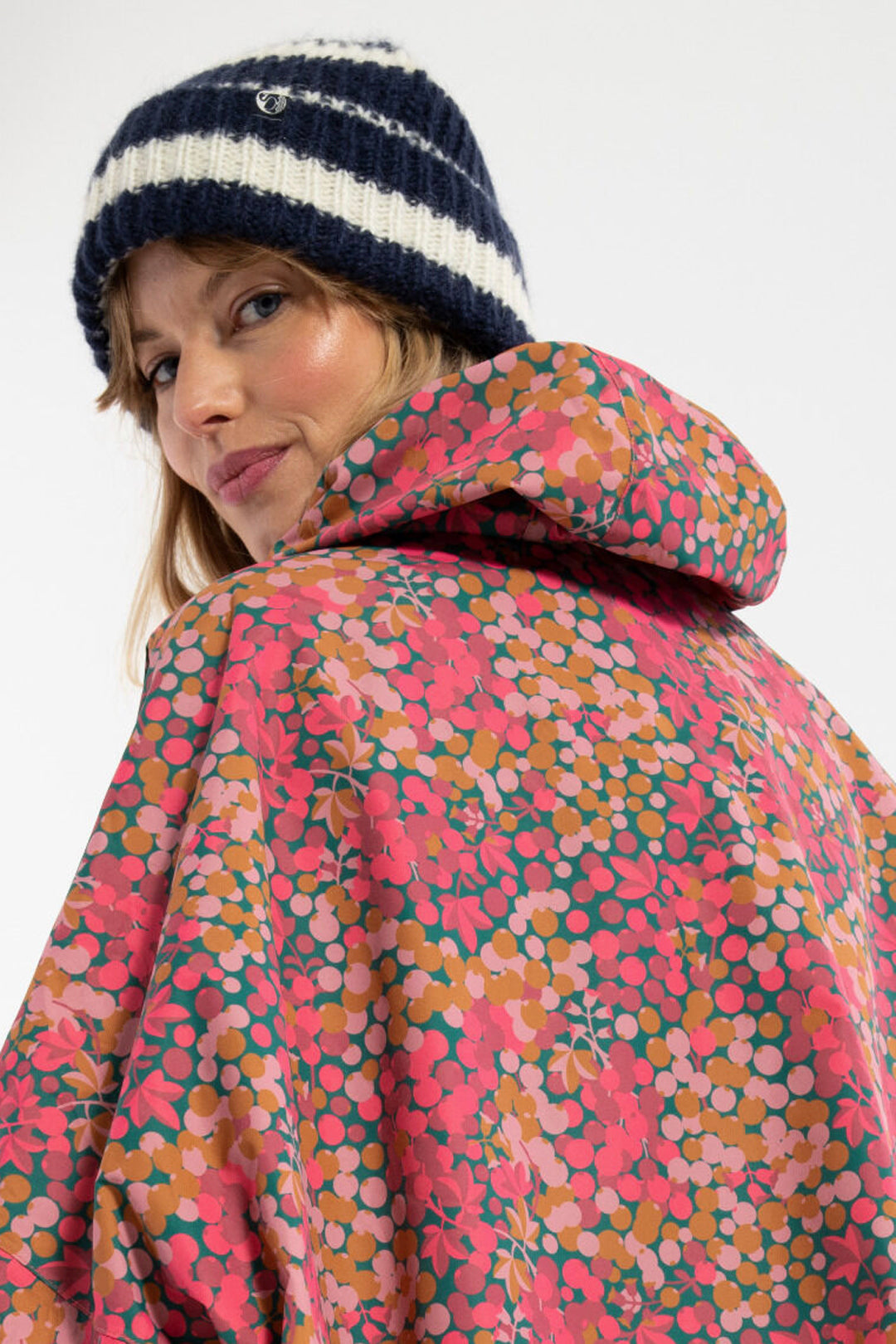 Danefæ København Danedream Pink Drops Rain Poncho