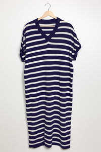 Piironki Helsinki Knit Striped Maxi Dress