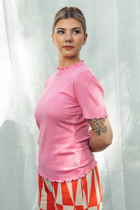 Aarre Rosa Shirt Pink Rib