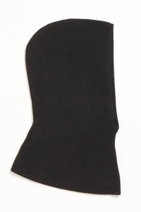 Piironki Helsinki Sanna Cashmere Wool Blend Hood Black