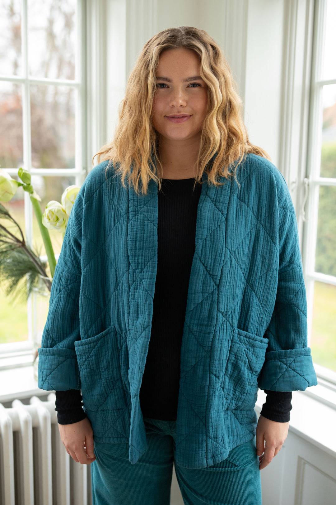 Danefæ København Danekatrin Quilted Jacket Slate