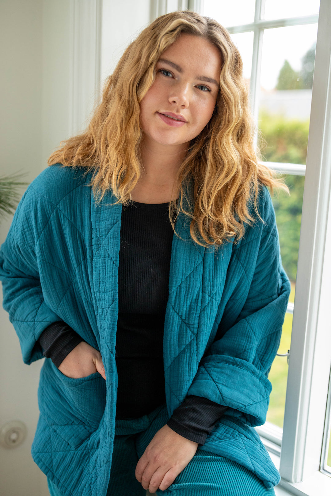 Danefæ København Danekatrin Quilted Jacket Slate