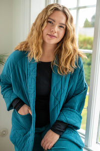 Danefæ København Danekatrin Quilted Jacket Slate