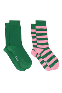 Ratia Striped Socks 2 pkg