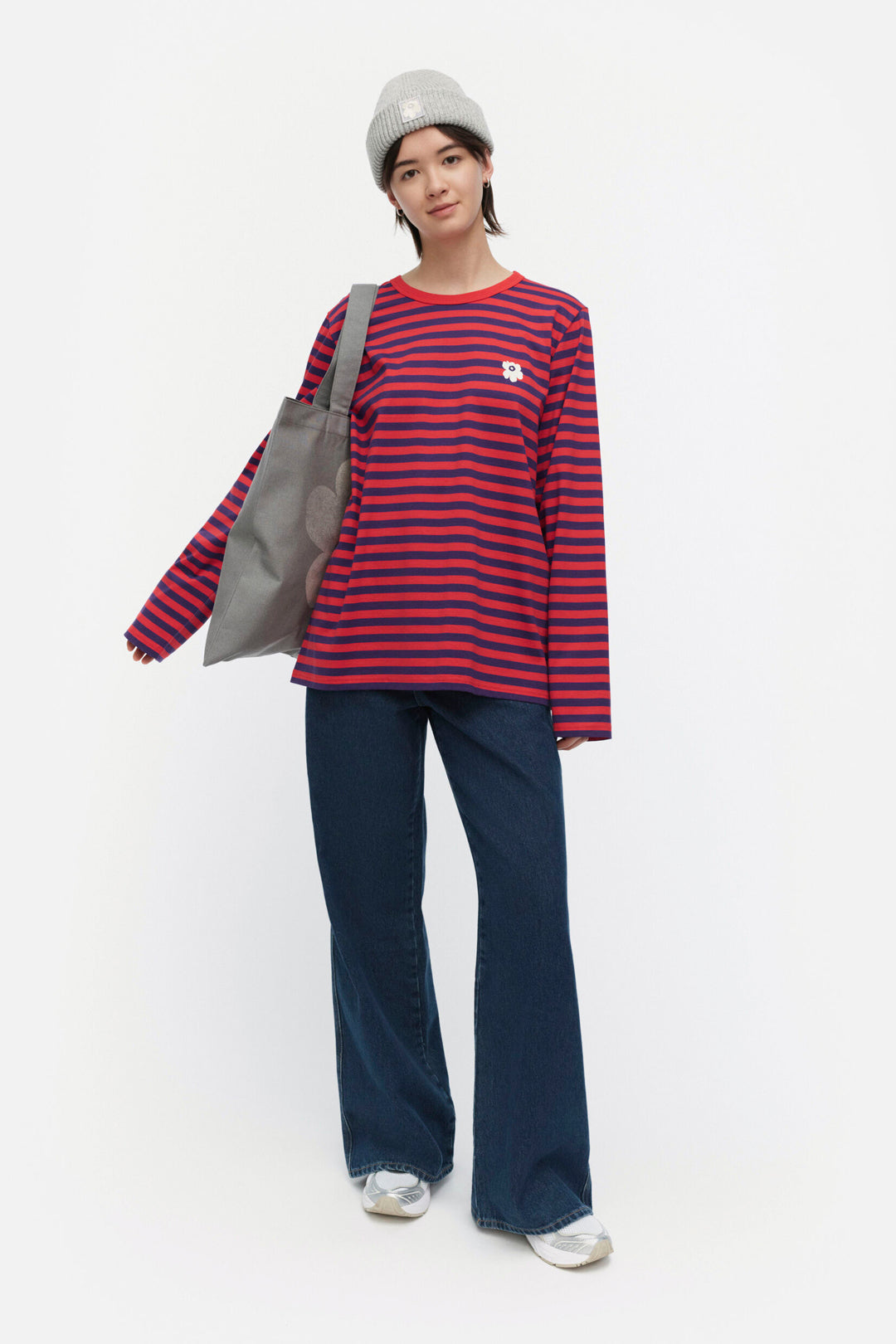 Marimekko Tasaraita Unisex Unikko Kioski Shirt – Nordic Labels