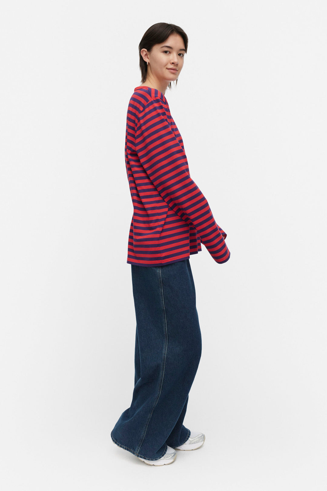 Marimekko Tasaraita Unisex Unikko Kioski Shirt – Nordic Labels