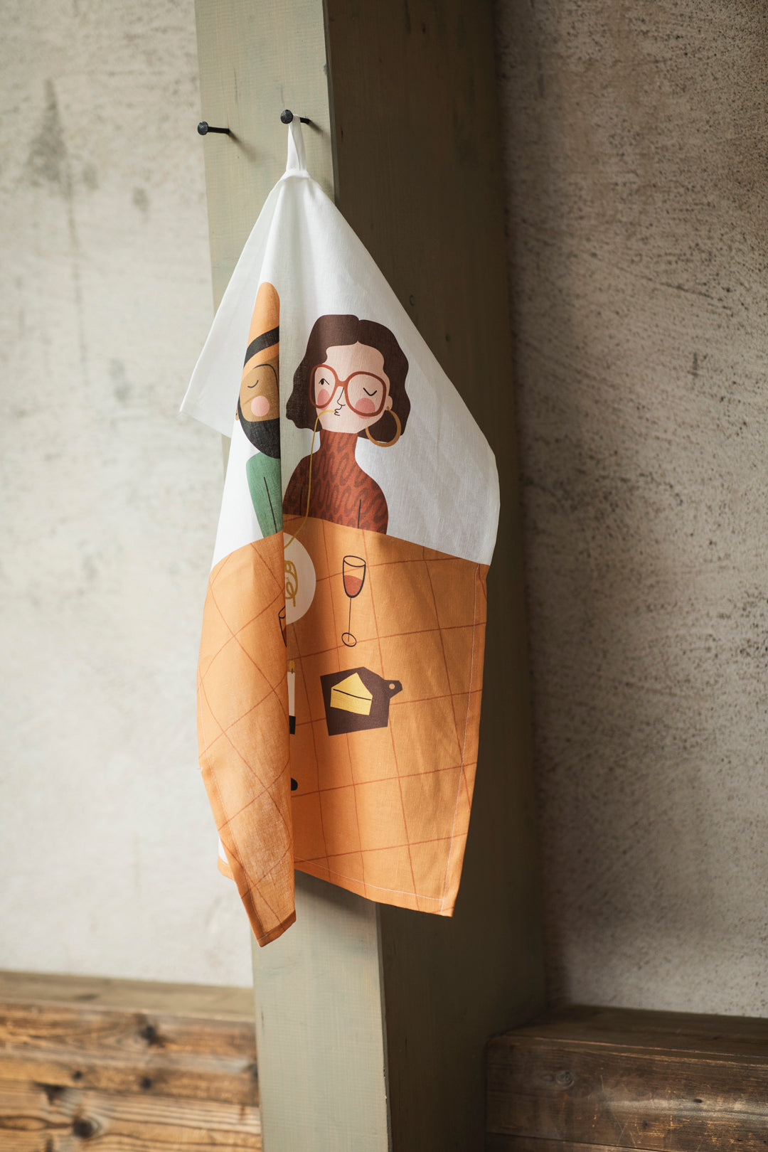 Spira of Sweden Tea Towel Spaghetti