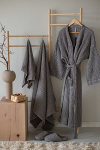 Luhta Linen Grey Towels