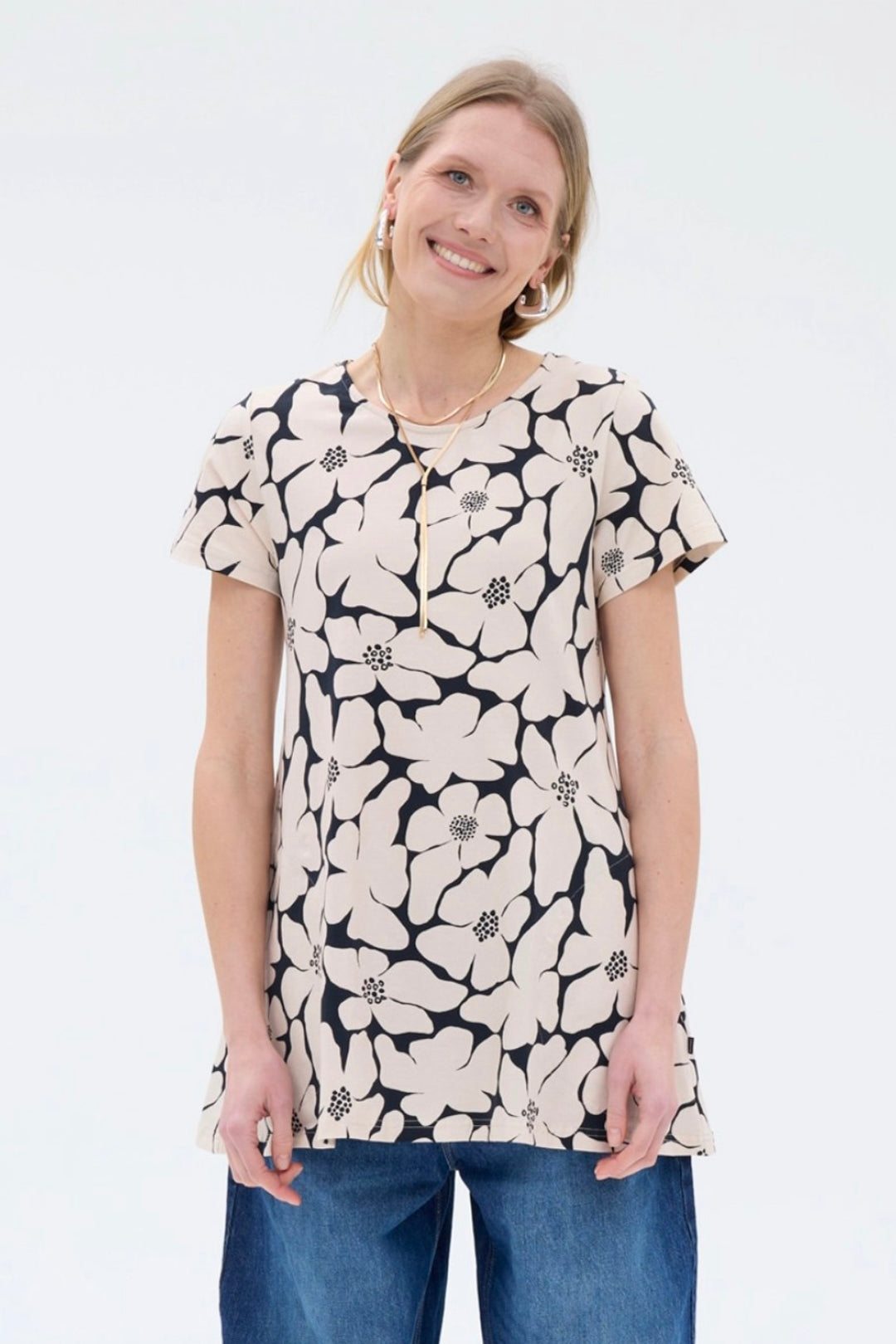 Ratia Pouta Tuulen Viemää Tunic Black/Sand