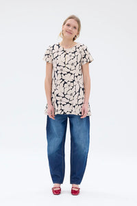 Ratia Pouta Tuulen Viemää Tunic Black/Sand