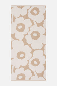 Marimekko Unikko Bath Towel Beige
