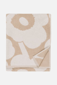 Marimekko Unikko Bath Towel Beige