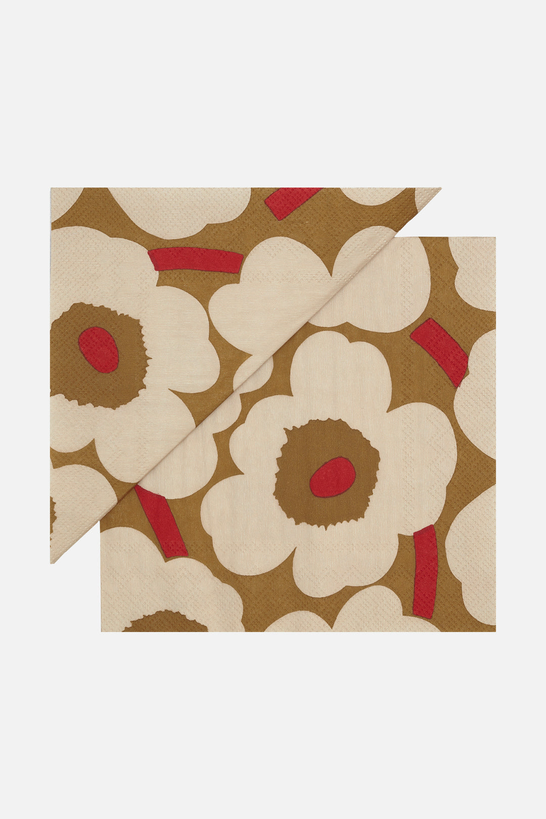 Marimekko Unikko Dark Cream Lunch Napkins