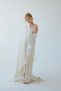 The Reykjavik Throw Pebble Beige