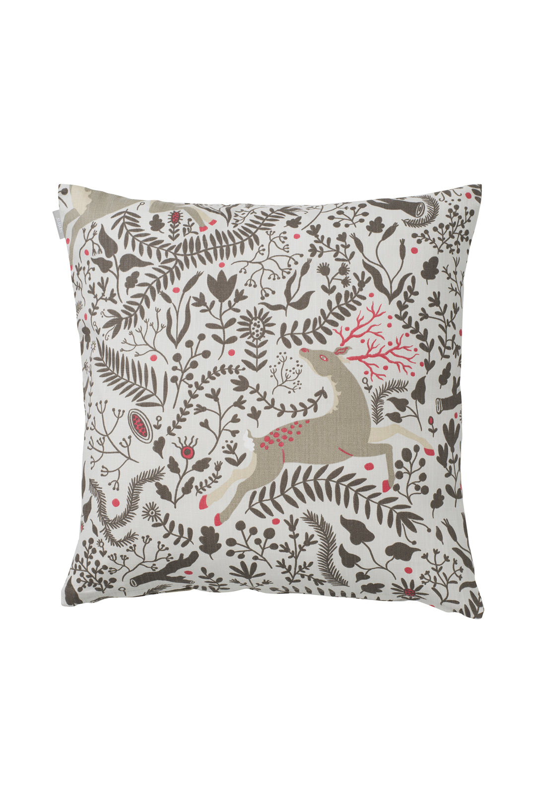 Spira of Sweden Vinterland Brown Pillow Cover