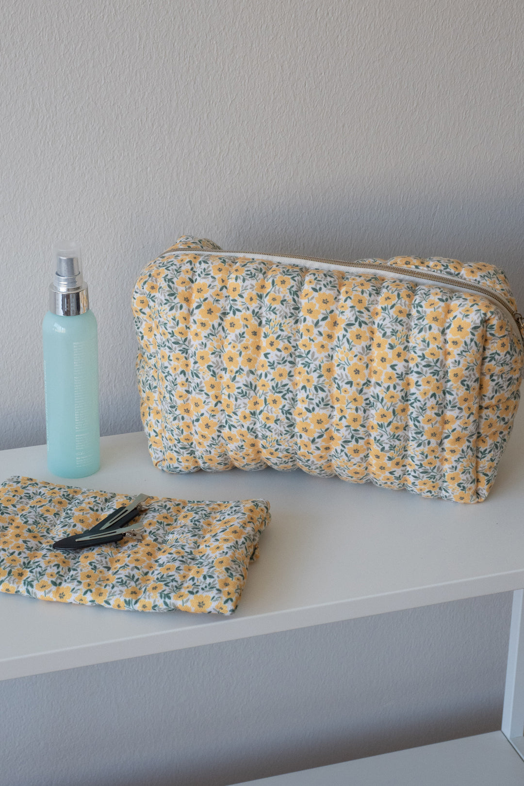 Piironki Helsinki Daisy Yellow Cosmetic Bag