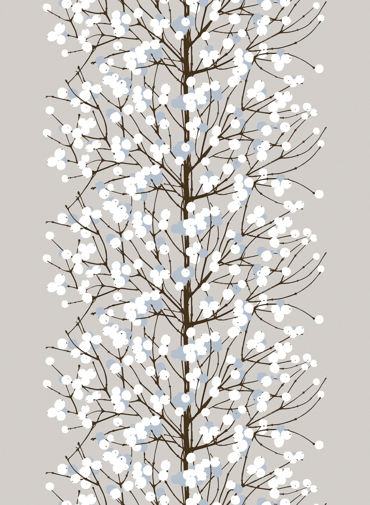 Marimekko Lumimarja Beige Fabric - Nordic Labels