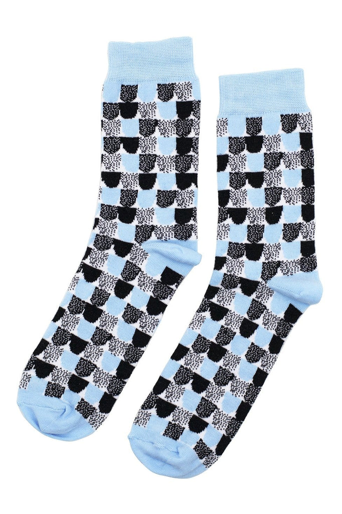 Kauniste Finland Sokeri Blue Socks - Nordic Labels