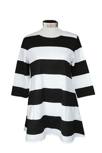 Ratia Pisara Wide Stripe Tunic - Nordic Labels