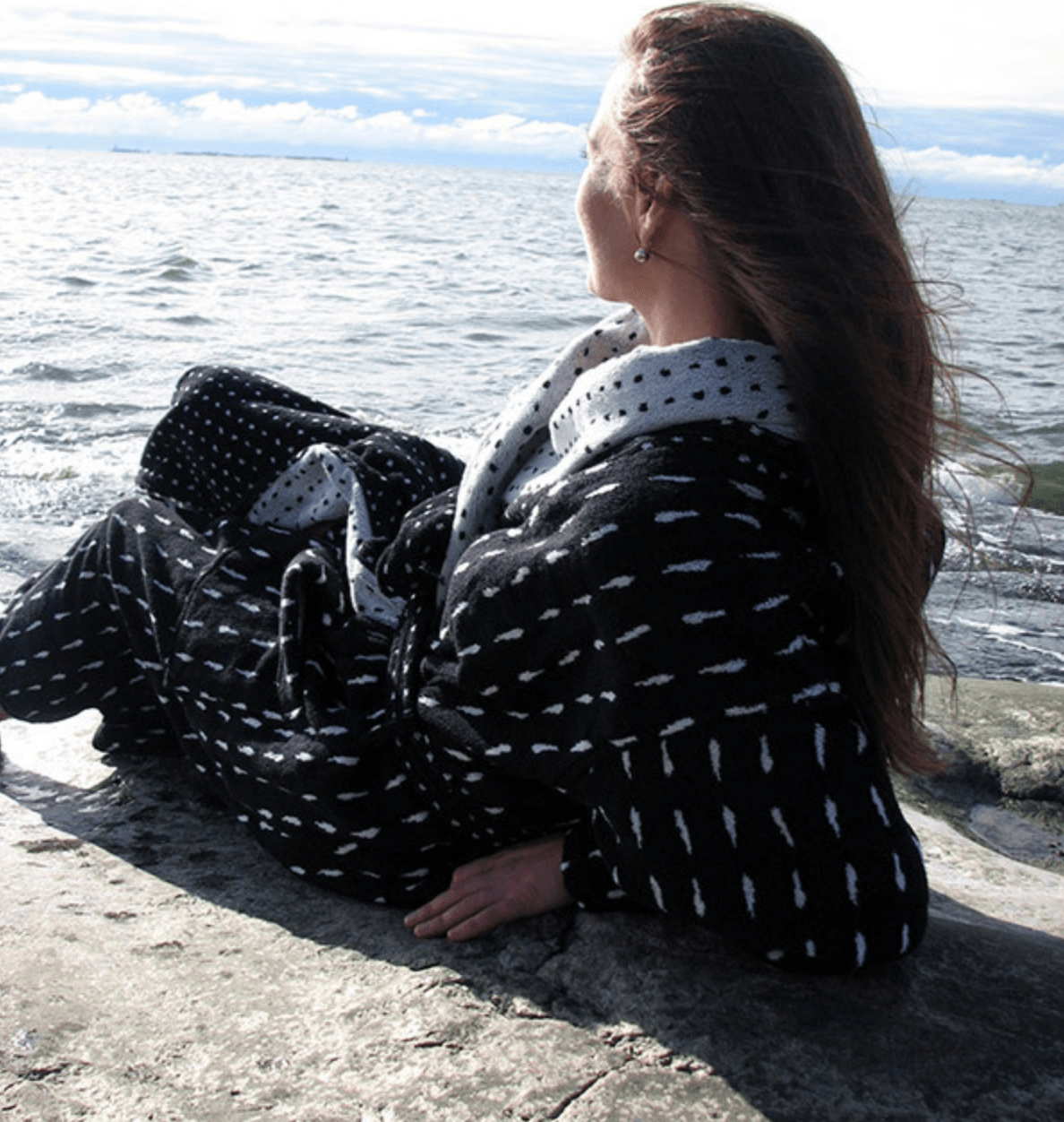 Ratia Unisex Tikutus Bathrobe - Nordic Labels