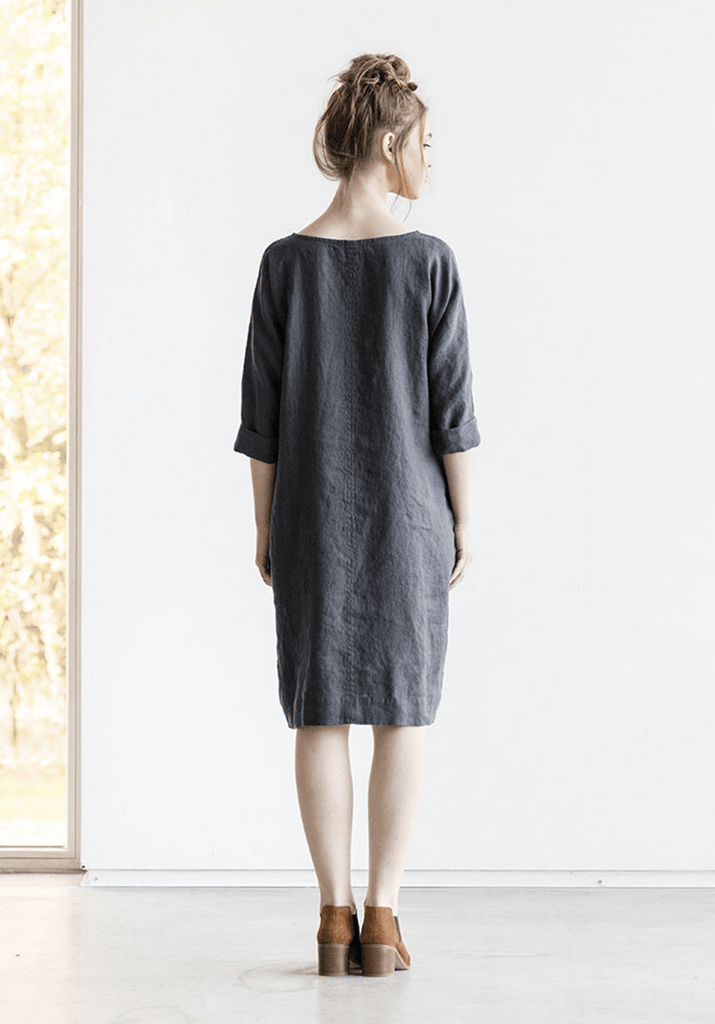Linen November Tunic Dress - Nordic Labels