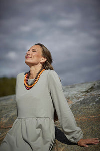 Aarikka Aito Necklace Brown