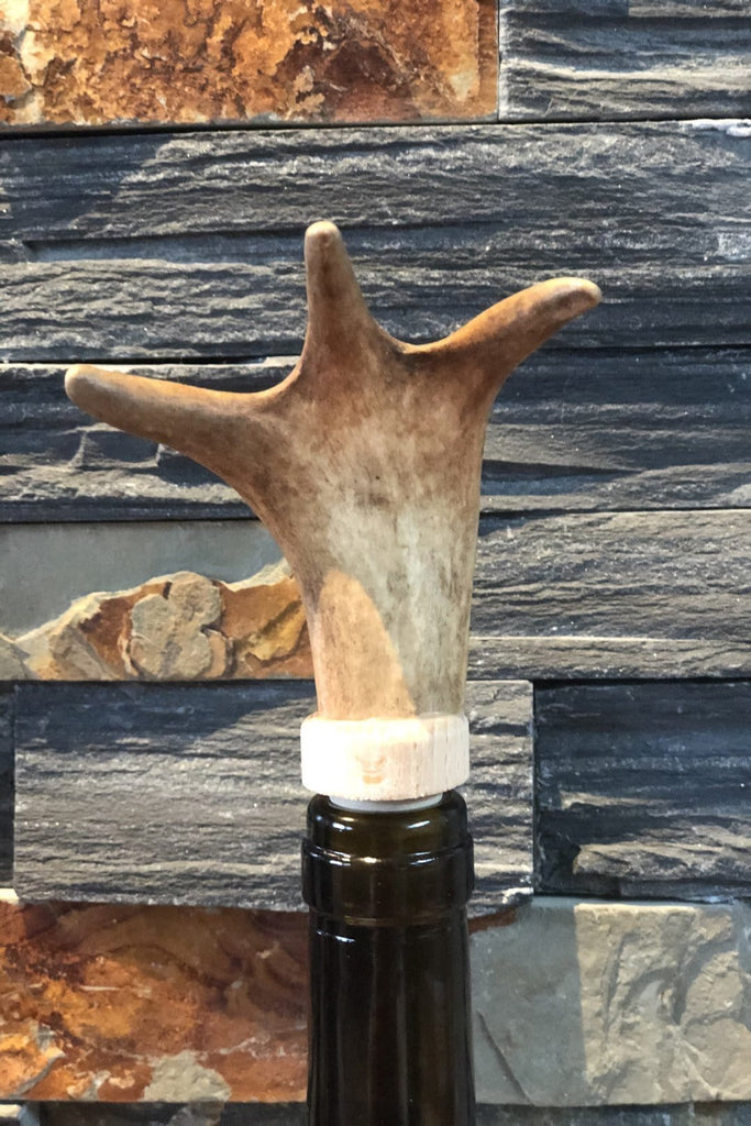 Reindeer Antler Bottle Stopper - Nordic Labels