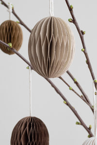 Piironki Helsinki Paper Egg Beige